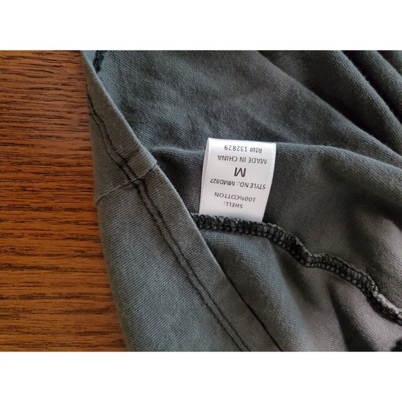 NWT Miou Muse Tunic Dress Babydoll Open Back Long Sleeve Sweatshirt Gray Pleated - Picture 7 of 11